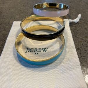 J.Crew enamel bangles